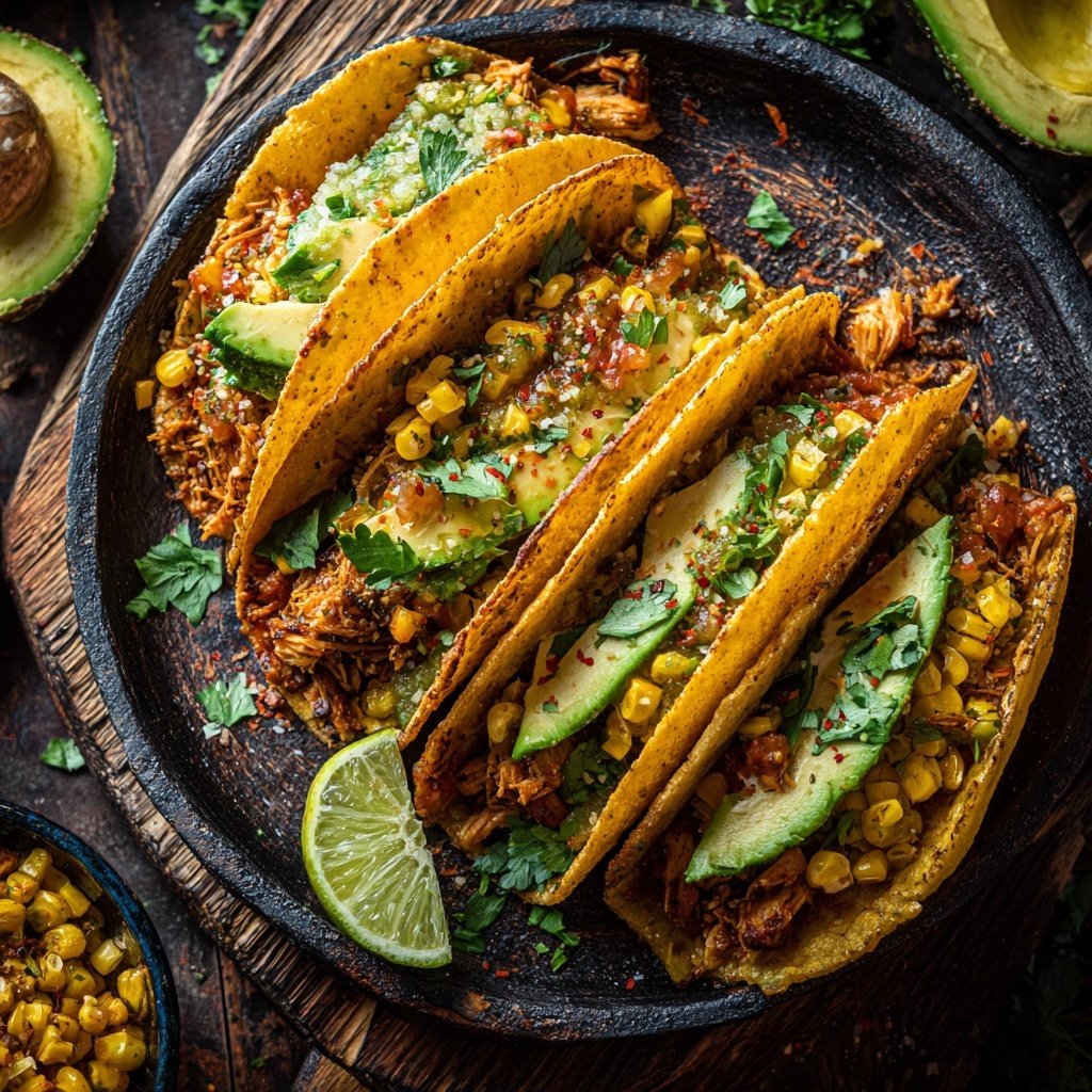 Global Mexican Chicken Tacos