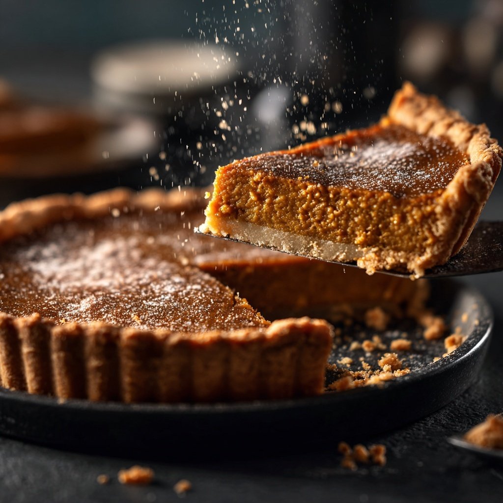 Festive Spiced Pumpkin Pie