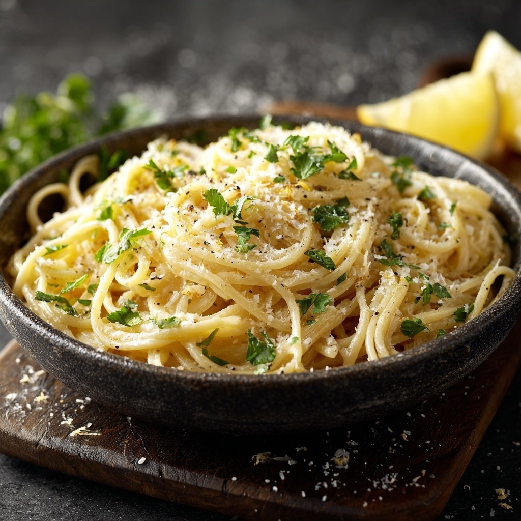 Pasta Al Limone in Minutes