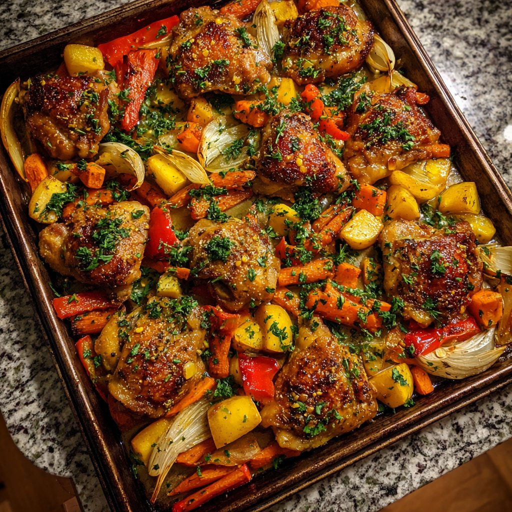 Fast and Flavorful Sheet Pan Dinner