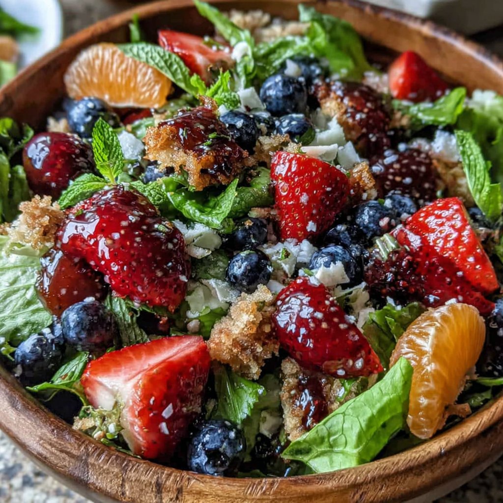 Fresh Fruit Spring Brunch Salad
